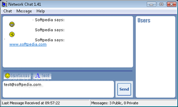 Network Chat screenshot