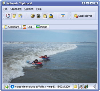 Network Clipboard and Viewer screenshot