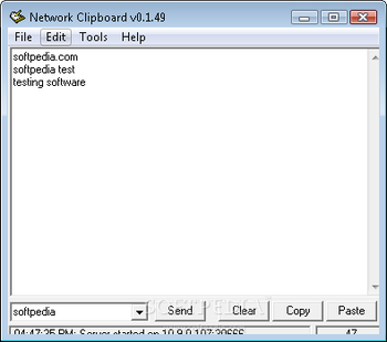 Network Clipboard screenshot