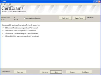 Network+ Exam Simulator screenshot 2