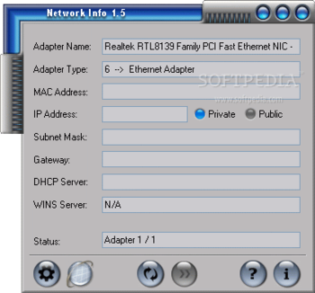 Network Info screenshot