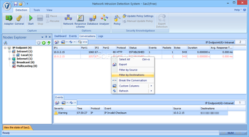Network Intrusion detection system - Sax2 Free screenshot 3