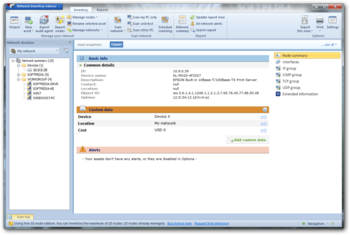 Network Inventory Advisor screenshot