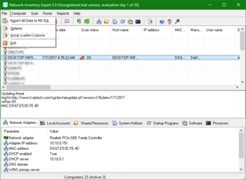 Network Inventory Expert screenshot 2