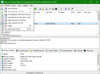 Network Inventory Expert screenshot 3