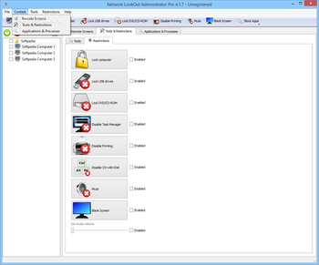 Network LookOut Administrator Pro screenshot 3