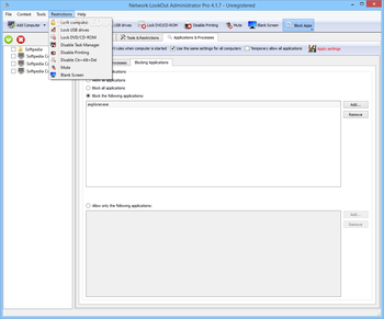 Network LookOut Administrator Pro screenshot 5