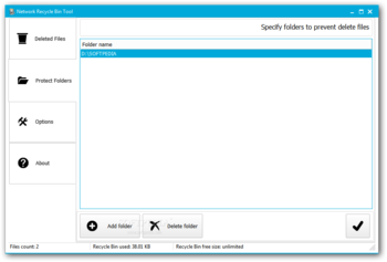Network Recycle Bin Tool screenshot 2