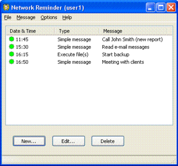 Network Reminder screenshot 2