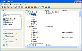 Network Scanner screenshot