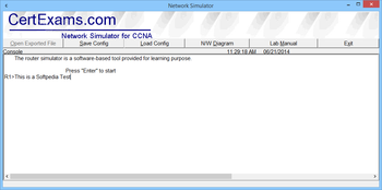 Network Simulator for CCNA screenshot