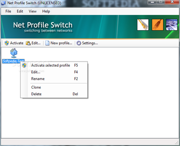 Network Switcher (formerly Net Profile Switch) screenshot 2