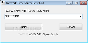 Network Time Server Set screenshot