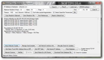 Network Toolset screenshot