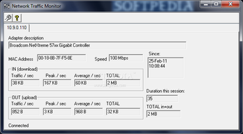 Network Traffic Monitor screenshot