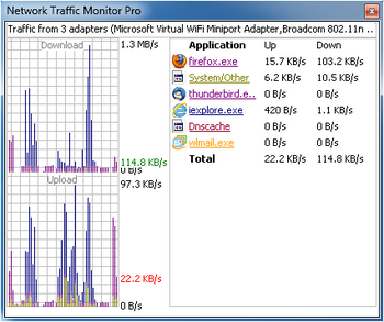 Network Traffic Monitor Pro screenshot