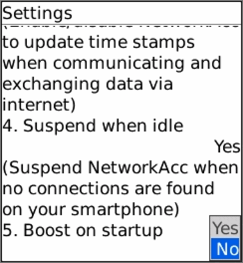 NetworkAcc - Mobile Network Accelerator screenshot