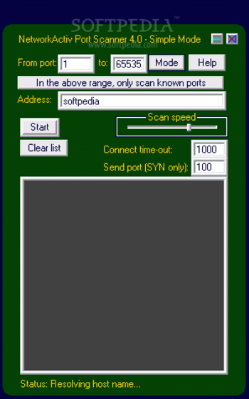 NetworkActiv Port Scanner screenshot 3