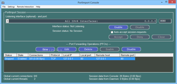 NetworkActiv PortImport screenshot 5