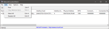 NetworkCountersWatch screenshot 3