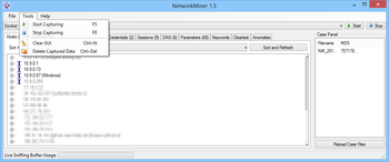 NetworkMiner screenshot 3