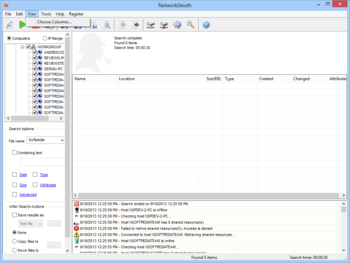 NetworkSleuth screenshot 3