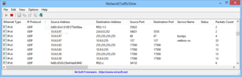 NetworkTrafficView screenshot