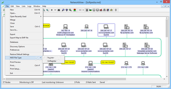 NetworkView screenshot 2