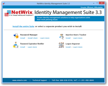 NetWrix Identity Management Suite screenshot