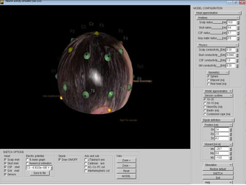 Neural activity simulator screenshot 3