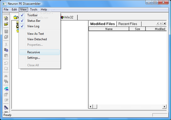 Neuron PE Disassembler screenshot 3