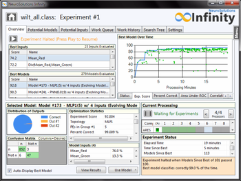 NeuroSolutions Infinity  screenshot