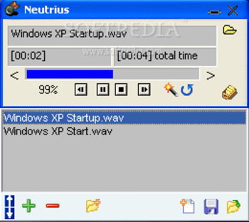 Neutrius mp3 player screenshot 2