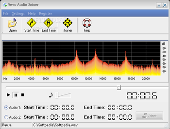 Nevo Audio Joiner screenshot