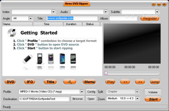 Nevo DVD Ripper 2008 screenshot