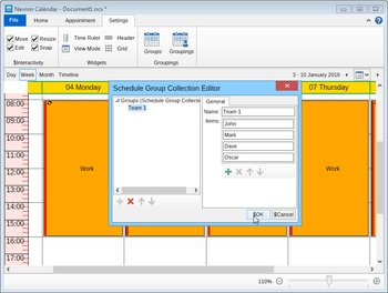 Nevron Calendar screenshot
