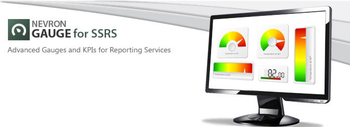 Nevron Gauge for SSRS screenshot