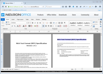 Nevron Writer screenshot