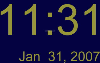 New Fullscreen Clock screenshot