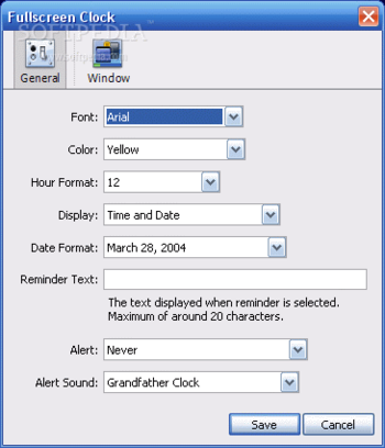 New Fullscreen Clock screenshot 2