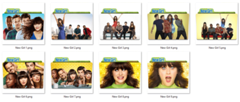 New Girl Folder Icon screenshot