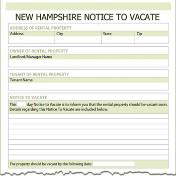 New Hampshire Notice To Vacate screenshot