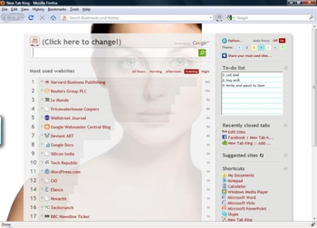 New Tab King screenshot