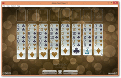 New Years Freecell Solitaire screenshot