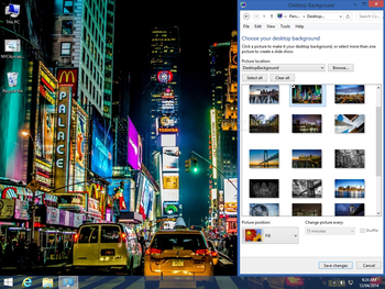 New York Cityscapes Theme screenshot