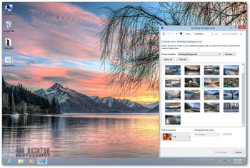 New Zealand Landscapes: Queenstown Theme screenshot