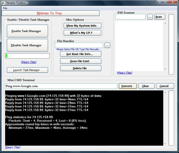Newbie Toolbox screenshot