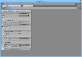 NewBlue Stabilizer screenshot