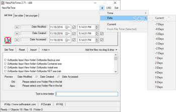 NewFileTime screenshot 3
