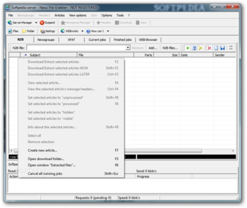 News File Grabber screenshot